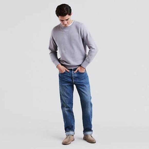 Levi's Other - SOLD Levi's 501 Red Tab Button Fly Blue Jeans